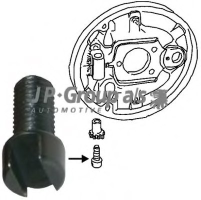 JP GROUP 8163850106 Adjusting Bolt, brake system